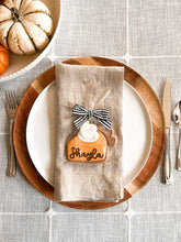 Load image into Gallery viewer, Personalized Pumpkin Pie Place Setting
